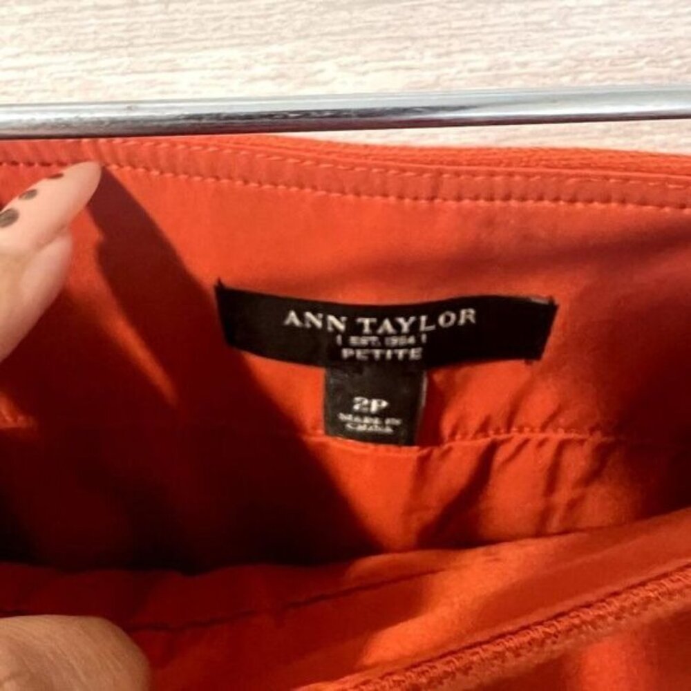 Ann‎ Taylor Loft Women's Side Zip Short Mini Skirt - Picture 8 of 8